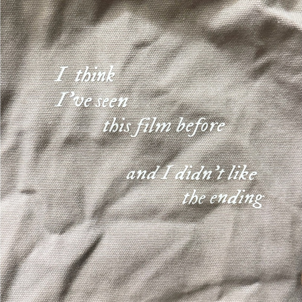Official Taylor Swift Folklore Exile Lyrics ft Bon Iver Drawstring Backpack Bag - Picture 2 of 6
